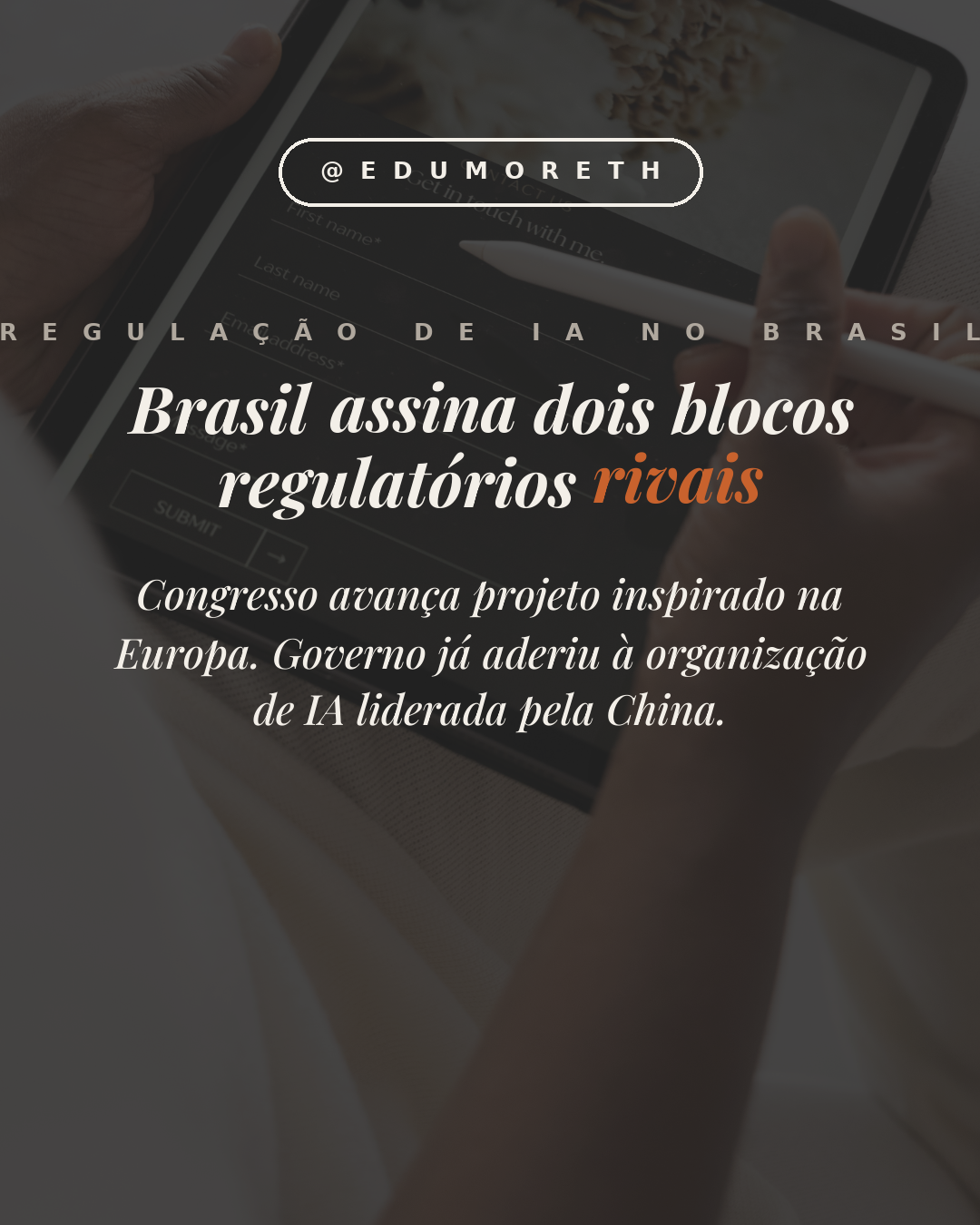 Brasil assina dois blocos regulatórios rivais
